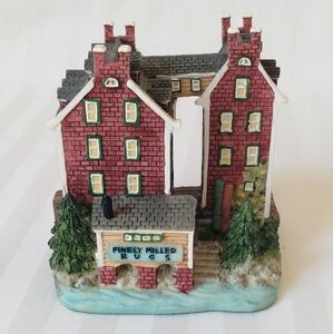 Liberty Falls Winthrop's Carpet Mill Collectible Figurine Building Village Decor